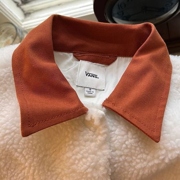 NWT Vans Emma Sherpa Jacket Size Small - Picture 5 of 9